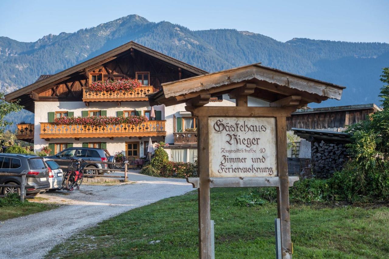 Ferienwohnung Zugspitze ไกรน์เนา ภายนอก รูปภาพ